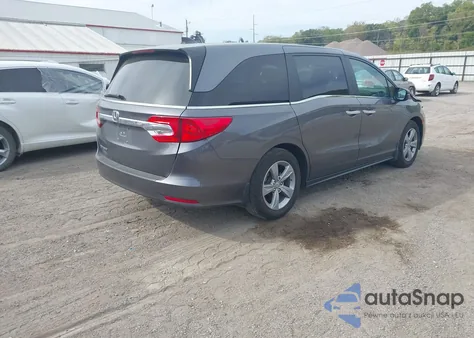 2019 Honda Odyssey Ex из США, поврежденный, VIN 5FNRL6H53KB128691